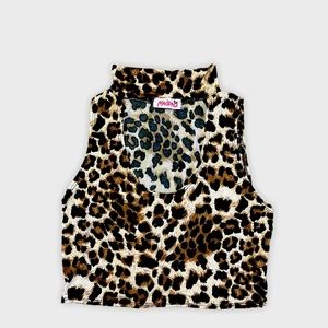 Leopard Print Crop Top